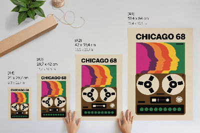 Plakat ścienny Retro estetyka