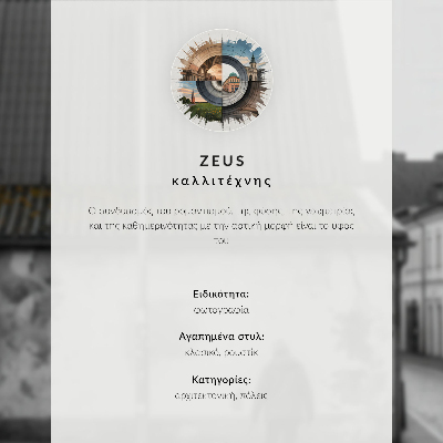 Plakat ścienny Wieża i dach