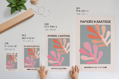 Plakat ścienny H. Mattise inspiracja