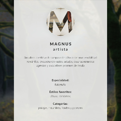 Plakat ścienny Mistyka jeziora