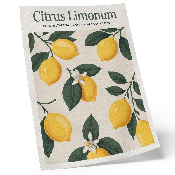 Plakat na płótnie Citrus Limonum