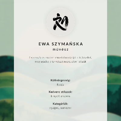 Plakat z teksturą płótna Makowe pola