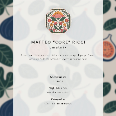 Plakat na płótnie Kwiatowy wzór
