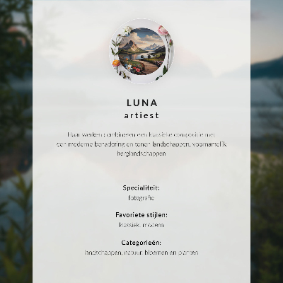 Plakat na płótnie Góry las jezioro odbicia barwne drzewa