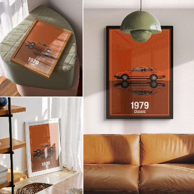 Plakat ścienny Klasyk retro