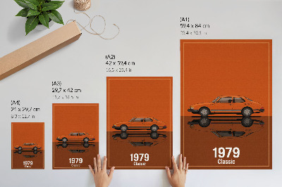 Plakat ścienny Klasyk retro