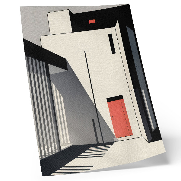 Plakat ścienny Minimalizm architektury