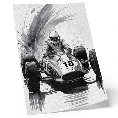 Plakat ścienny Motoryzacja dynamika kontrast wyścigi