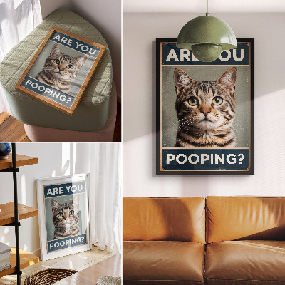 Plakat ścienny Are you pooping?