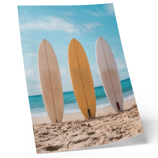 Plakat ścienny Surfing plaża