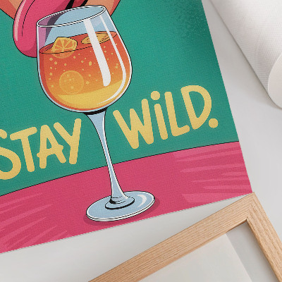 Plakat na płótnie Intensywne kolory pozytywny klimat pop art wyrazistość