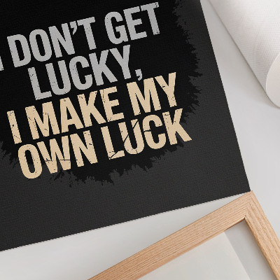 Plakat ścienny Hasło motywacyjne minimalistyczny design