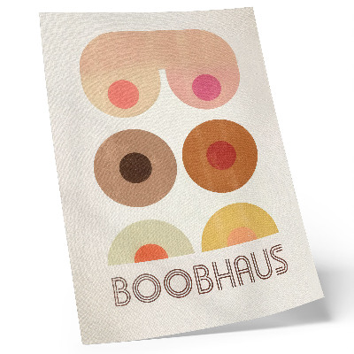 Nowoczesna grafika na płótnie Boobhaus grafika w stylu Bauhaus