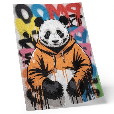 Plakat ścienny Panda graffiti