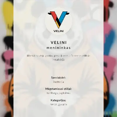 Plakat ścienny z grafiką pandy w bluzie w stylu ulicznym