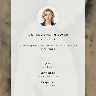 Plakat z teksturą płótna Miejska energia