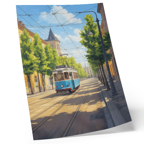Plakat ścienny Miejski pejzaż
