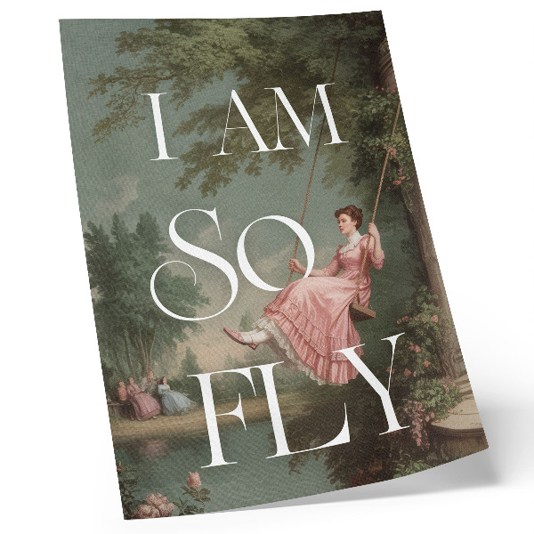 Plakat na płótnie Styl retro natura i elegancja