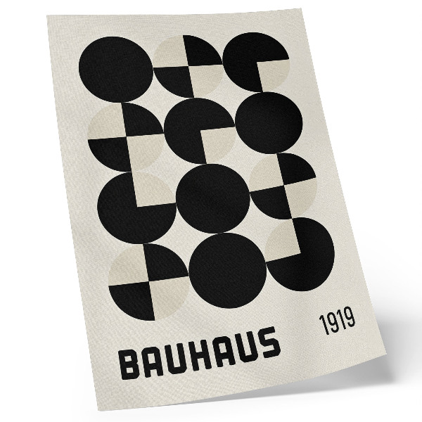 Plakat ścienny Geometryczne formy harmonia nowoczesność minimalizm