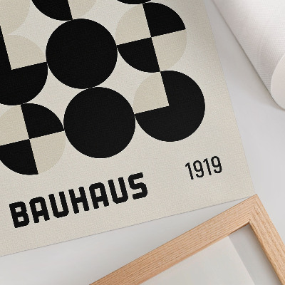 Plakat ścienny Geometryczne formy harmonia nowoczesność minimalizm