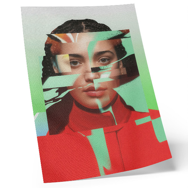 Plakat ścienny Fragmentaryczne spojrzenie pop art nowoczesność