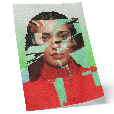 Plakat ścienny Fragmentaryczne spojrzenie pop art nowoczesność