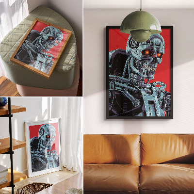 Plakat na płótnie Robot futurystyczny