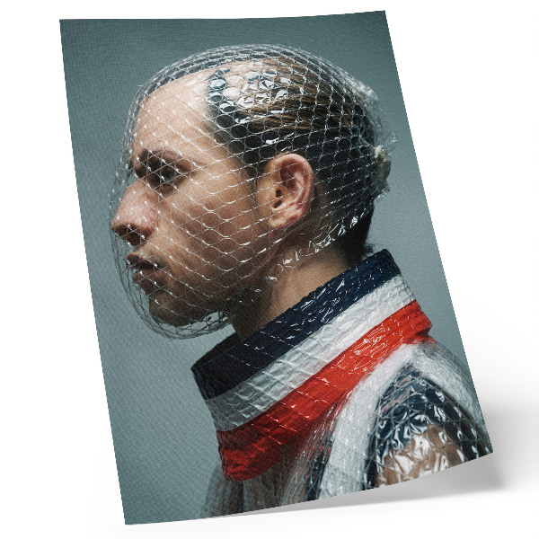Plakat ścienny Futurystyczny portret
