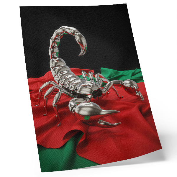 Plakat na płótnie Mechaniczny skorpion