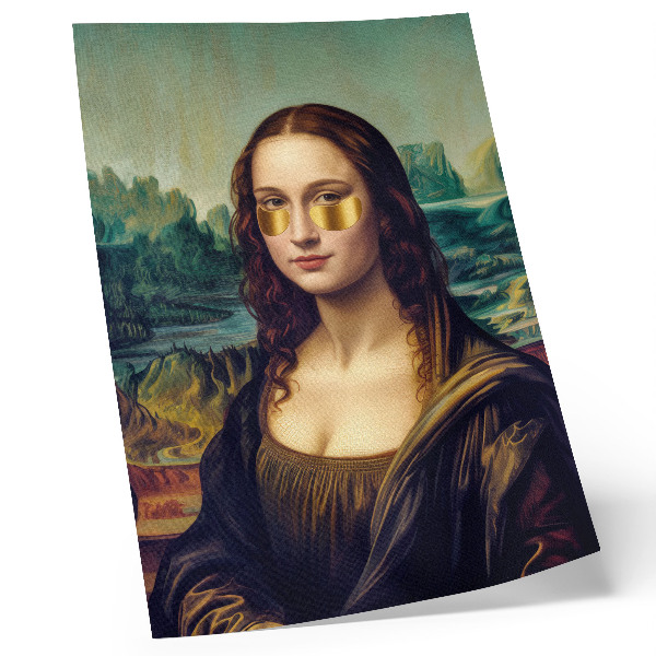 Plakat ścienny Współczesna Mona Lisa