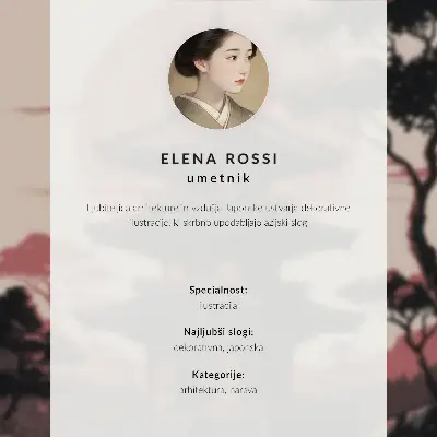 Plakat ścienny pagoda z drzewem w otoczeniu gór zapewniająca spokój i harmonię
