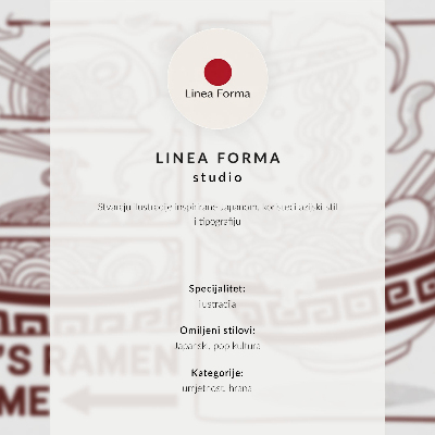 Plakat ścienny Czarny kot ramen butelka sake japoński motyw