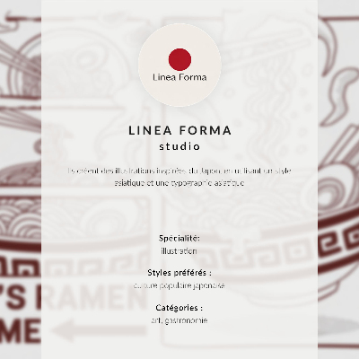 Nowoczesna grafika na płótnie Czarny kot ramen miska japońskie inspiracje retro