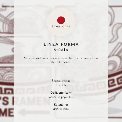 Nowoczesna grafika na płótnie przedstawiająca czarnego kota jedzącego ramen w stylu japońskiego retro