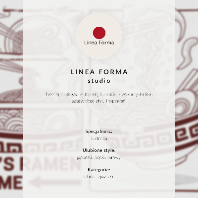 Nowoczesna grafika na płótnie Czarny kot ramen miska japońskie inspiracje retro
