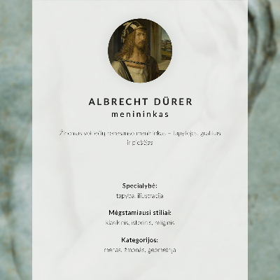 Plakat ścienny Śmierć i Lansquenet (1510) autorstwa Albrechta Dürera