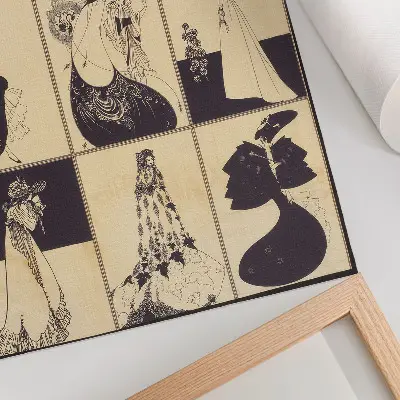 Plakat na płótnie z grafiką autorstwa Aubrey Vincent Beardsley