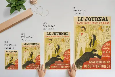 Plakat ścienny La Traite des Blanches autorstwa Théophile-Alexandre Pierre Steinlena