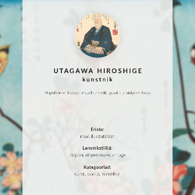 Plakat ścienny Ogród śliwkowy