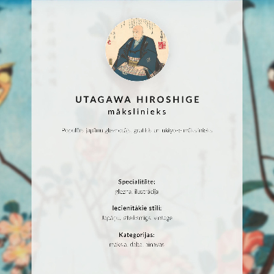 Nowoczesna grafika na płótnie Japonka