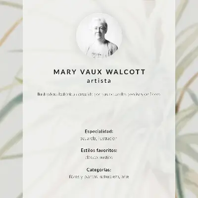 Plakat na płótnie z grafiką Dziki ananas (Tillandsia fasciculata) autorstwa Mary Vaux Walcott z 1921 roku