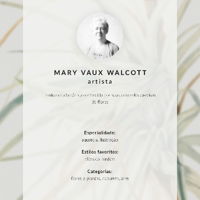 Plakat na płótnie Dziki ananas (Tillandsia fasciculata) (1921) autorstwa Mary Vaux Walcott