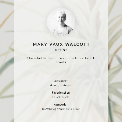 Plakat na płótnie Dziki ananas (Tillandsia fasciculata) (1921) autorstwa Mary Vaux Walcott