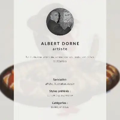 Plakat ścienny z wężem Alberta Dorne'a wersja z 1944 roku
