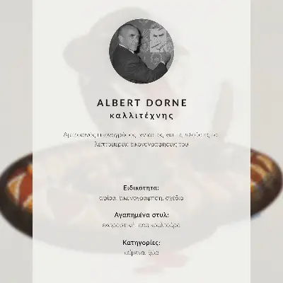 Plakat ścienny z wężem Alberta Dorne'a wersja z 1944 roku
