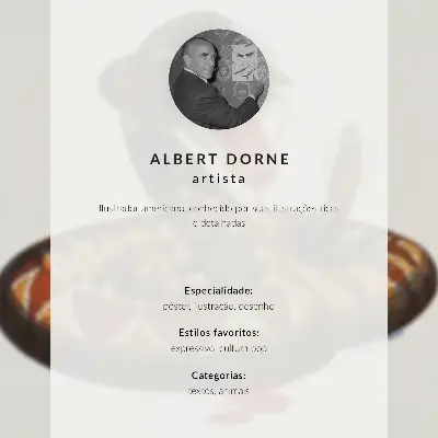 Plakat ścienny z wężem Alberta Dorne'a wersja z 1944 roku