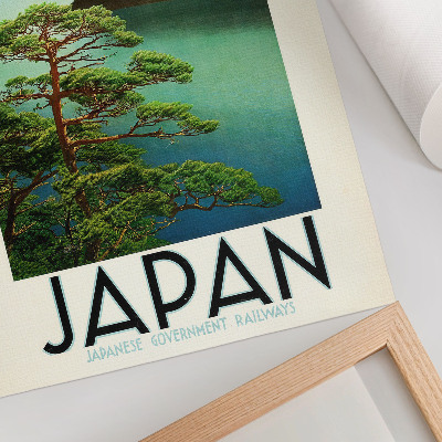 Plakat na płótnie Podróż do Japonii