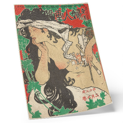 Plakat na płótnie Luty 1909 (1909) autorstwa Kaburaki Kiyokata