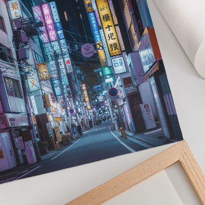 Plakat ścienny Uliczka w Japonii