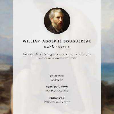 Plakat ścienny Kąpiące się kobiety autorstwa Williama Adolphe'a Bouguereau